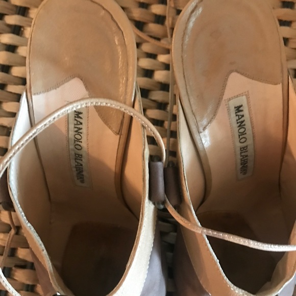 Manolo Blahnik women slip on stiletto high heel 41 - Picture 2 of 4